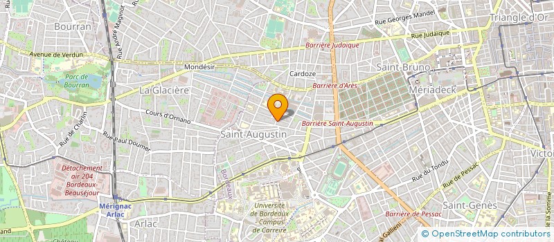 localisation de l'entreprise MONSIEUR PATRICK IBARRA  BORDEAUX