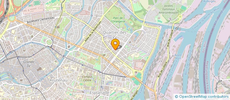 localisation de l'entreprise MONSIEUR PATRICK IMBACH à STRASBOURG