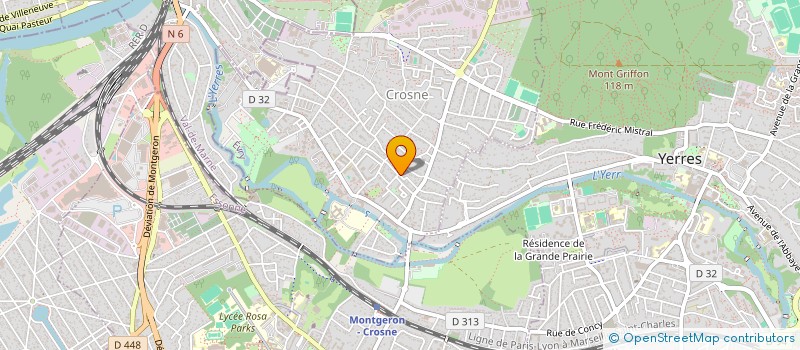 localisation de l'entreprise MONSIEUR PATRICK IRIBERRY  CROSNE