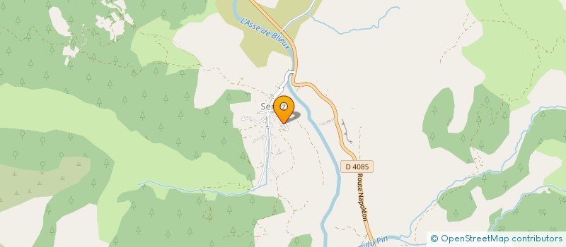 localisation de l'entreprise MONSIEUR PATRICK ISNARD  SENEZ