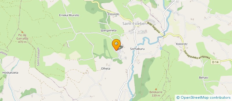 localisation de l'entreprise MONSIEUR PATRICK ITHURSARRY  IHOLDY