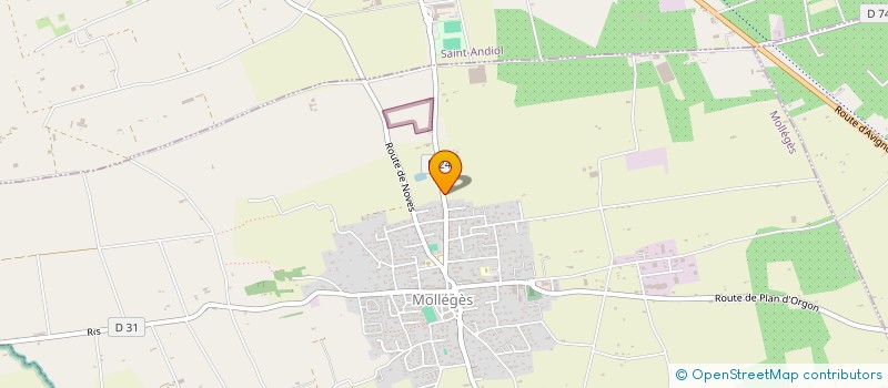 localisation de l'entreprise MONSIEUR PATRICK IZOLPHE  SAINT-ANDIOL