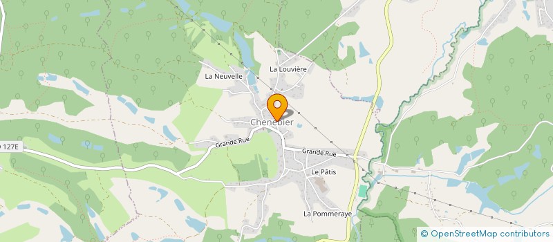 localisation de l'entreprise MONSIEUR PATRICK JACOPIN  CHENEBIER