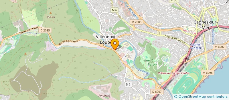 localisation de l'entreprise MONSIEUR PATRICK JACQUEMIN-FANTI  VILLENEUVE-LOUBET