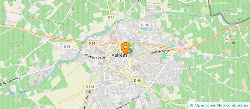 localisation de l'entreprise MONSIEUR PATRICK JACQUIER à VALREAS