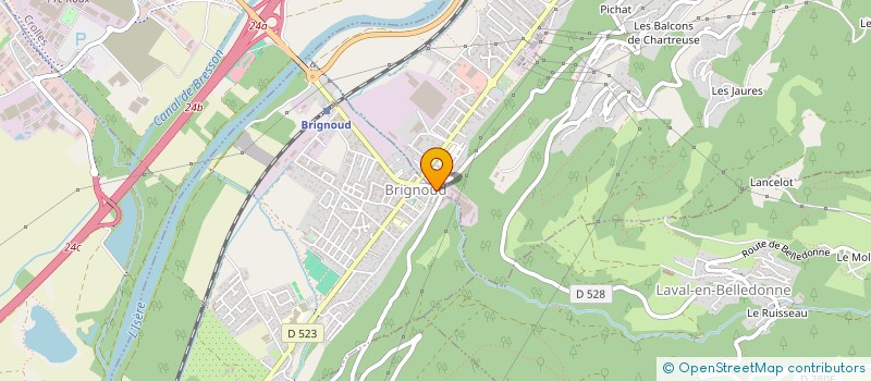 localisation de l'entreprise MONSIEUR PATRICK JACQUINOT à VILLARD-BONNOT