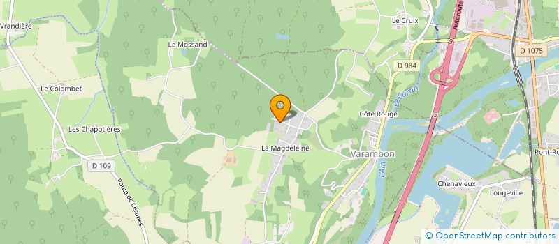 localisation de l'entreprise MONSIEUR PATRICK JAFFARD  VARAMBON