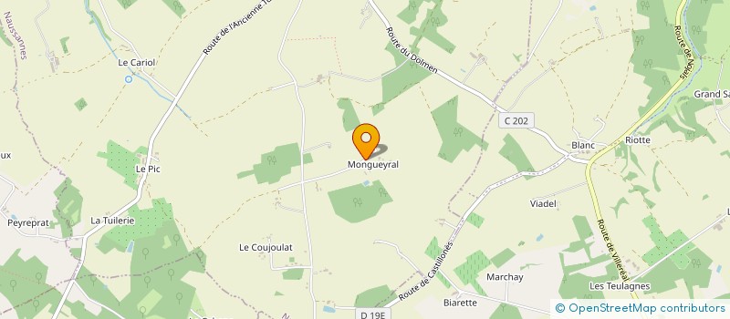 localisation de l'entreprise MONSIEUR PATRICK JAGU  NAUSSANNES