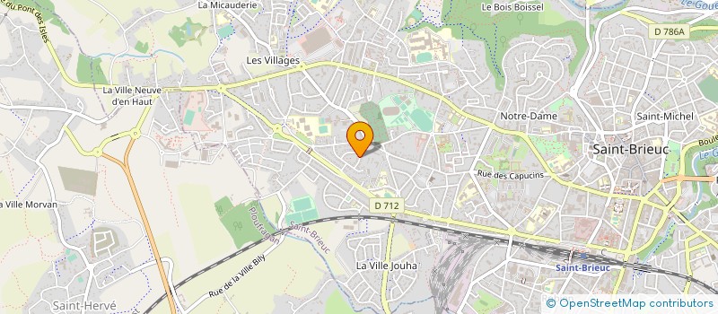 localisation de l'entreprise MONSIEUR PATRICK JAHYER à SAINT-BRIEUC