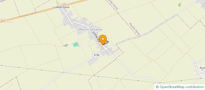 localisation de l'entreprise MONSIEUR PATRICK JAILLANT  MESNIL-SELLIERES