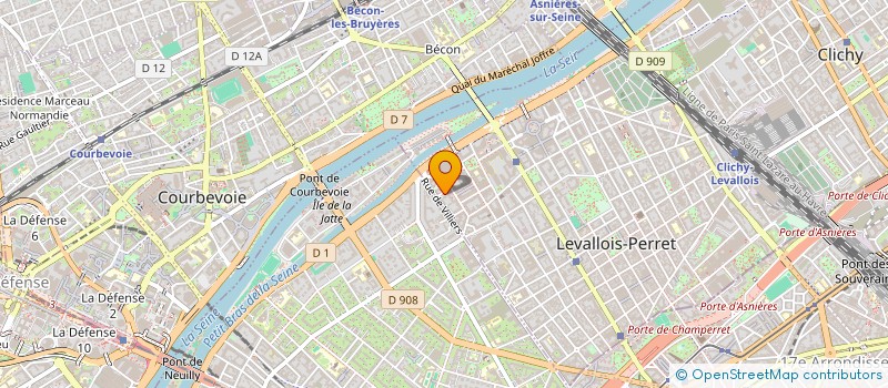 localisation de l'entreprise MONSIEUR PATRICK JAILLET à LEVALLOIS-PERRET