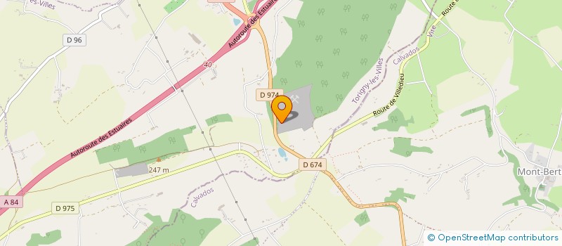 localisation de l'entreprise MONSIEUR PATRICK JAMARD  TORIGNY-LES-VILLES