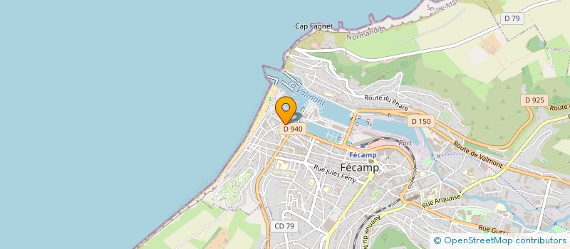 localisation de l'entreprise MONSIEUR PATRICK JAMES  FECAMP