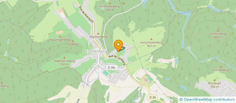 localisation de l'entreprise MONSIEUR PATRICK JAMING  ENCHENBERG