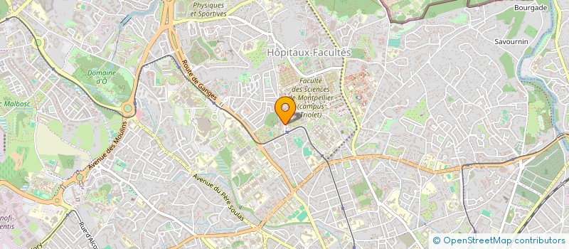 localisation de l'entreprise MONSIEUR PATRICK JAMME à MONTPELLIER