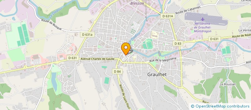 localisation de l'entreprise MONSIEUR PATRICK JANNET à GRAULHET