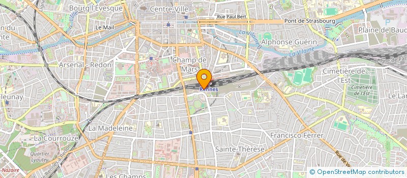 localisation de l'entreprise MONSIEUR PATRICK JANSON  RENNES