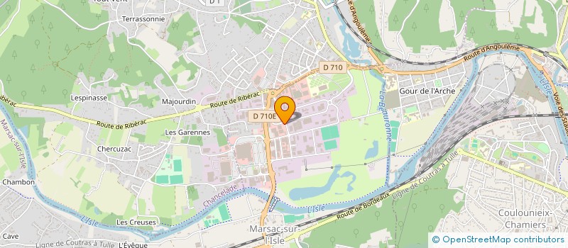 localisation de l'entreprise MONSIEUR PATRICK JAROUSSIE à MARSAC-SUR-L'ISLE