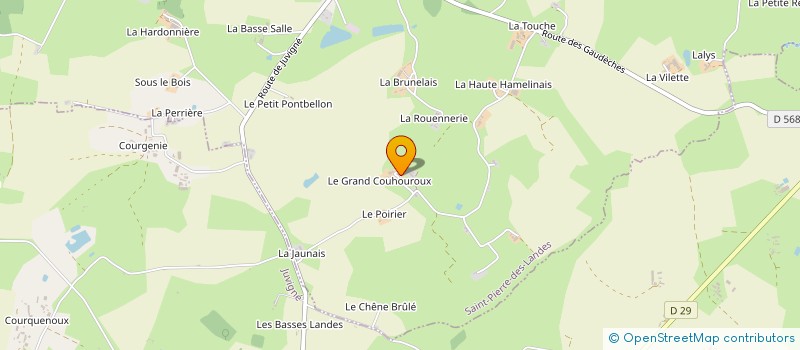 localisation de l'entreprise MONSIEUR PATRICK JARRY à SAINT-PIERRE-DES-LANDES
