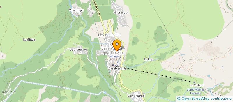 localisation de l'entreprise MONSIEUR PATRICK JAY  LES BELLEVILLE