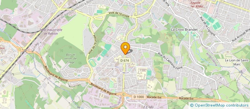 localisation de l'entreprise MONSIEUR PATRICK JEAN à ANGOULEME