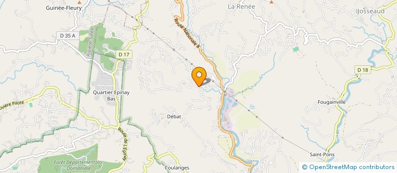 localisation de l'entreprise MONSIEUR PATRICK JEAN-LAURENT  RIVIERE-PILOTE