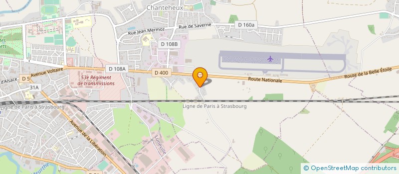 localisation de l'entreprise MONSIEUR PATRICK JEANDEL  MONCEL-LES-LUNEVILLE