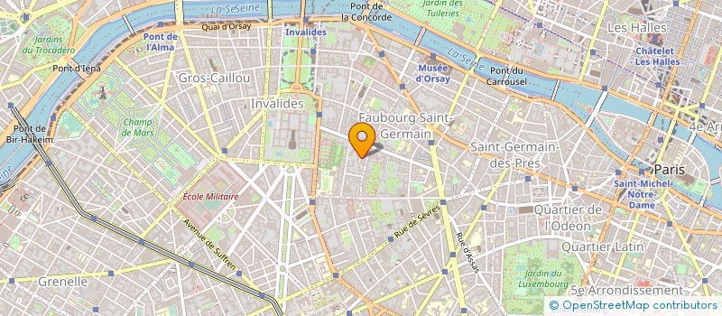 localisation de l'entreprise MONSIEUR PATRICK JEANJEAN  PARIS