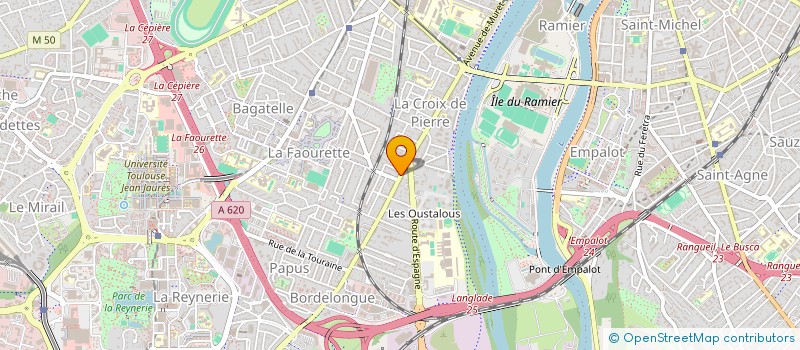 localisation de l'entreprise MONSIEUR PATRICK JEANTET à TOULOUSE