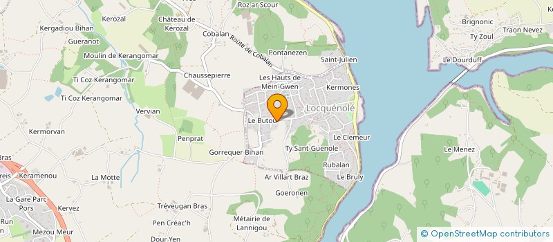 localisation de l'entreprise MONSIEUR PATRICK JEFFROY  LOCQUENOLE