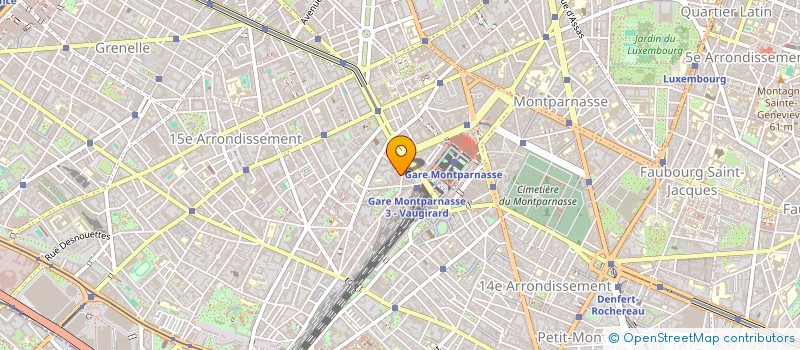 localisation de l'entreprise MONSIEUR PATRICK JENVRIN  PARIS