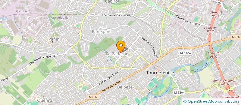 localisation de l'entreprise MONSIEUR PATRICK JERIER  TOURNEFEUILLE