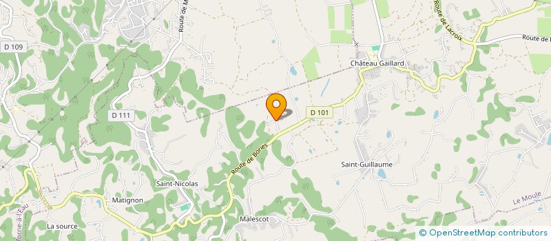 localisation de l'entreprise MONSIEUR PATRICK JIOUT  LE MOULE