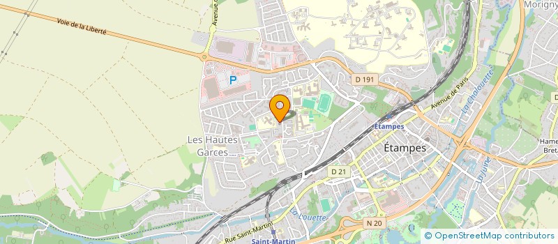 localisation de l'entreprise MONSIEUR PATRICK JOHN-BAPTISTE  ETAMPES