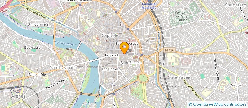 localisation de l'entreprise MONSIEUR PATRICK JOLIBERT  TOULOUSE