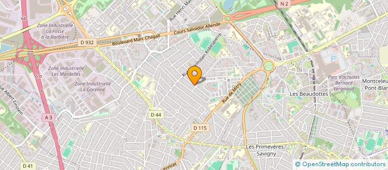 localisation de l'entreprise MONSIEUR PATRICK JOLY à AULNAY SOUS BOIS