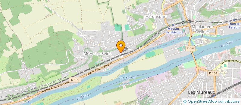 localisation de l'entreprise MONSIEUR PATRICK JORDAN  MEZY-SUR-SEINE