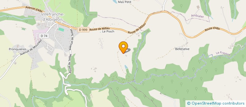 localisation de l'entreprise MONSIEUR PATRICK JOSSET  VILLEFRANCHE D'ALBIGEOIS