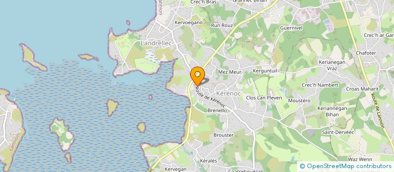 localisation de l'entreprise MONSIEUR PATRICK JOUAN  PLEUMEUR-BODOU