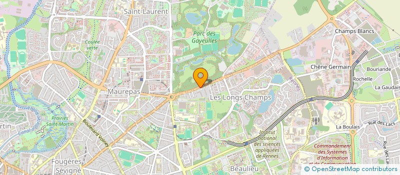 localisation de l'entreprise MONSIEUR PATRICK JOUBERT  RENNES