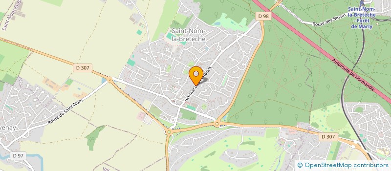 localisation de l'entreprise MONSIEUR PATRICK JOUDRIER  SAINT-NOM-LA-BRETECHE