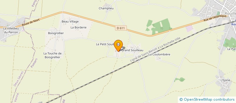 localisation de l'entreprise MONSIEUR PATRICK JOUNAUX  ROUILLE