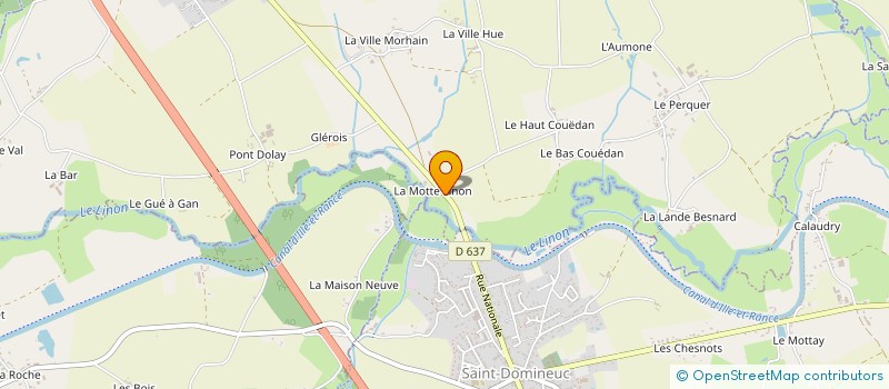 localisation de l'entreprise MONSIEUR PATRICK JOURDAN  PLEUGUENEUC