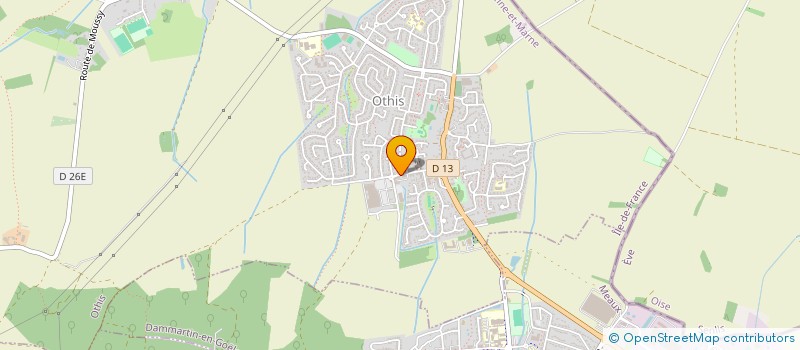 localisation de l'entreprise MONSIEUR PATRICK JOURDANET  OTHIS