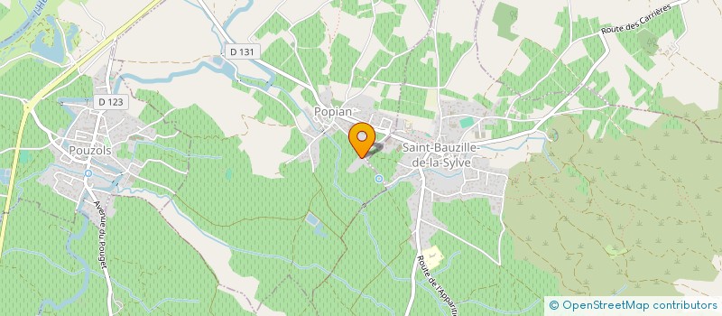 localisation de l'entreprise MONSIEUR PATRICK JOURNET  SAINT-PONS-DE-MAUCHIENS