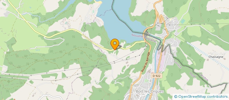 localisation de l'entreprise MONSIEUR PATRICK JOUVE  BORT-LES-ORGUES