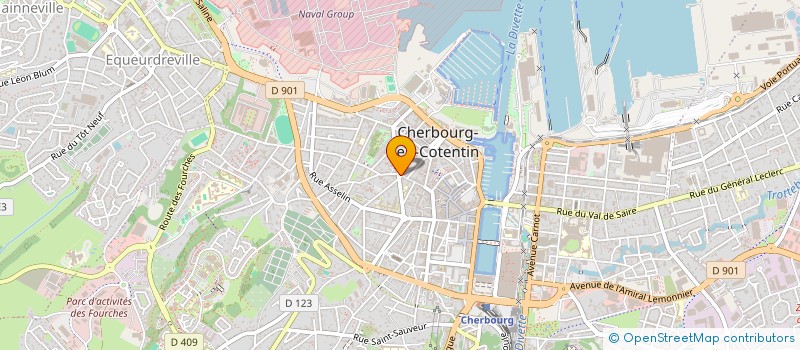 localisation de l'entreprise MONSIEUR PATRICK JUEL  CHERBOURG-EN-COTENTIN