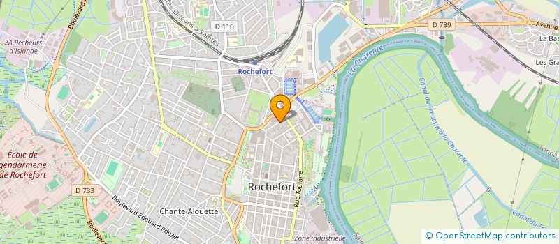 localisation de l'entreprise MONSIEUR PATRICK JUMEAU  ROCHEFORT