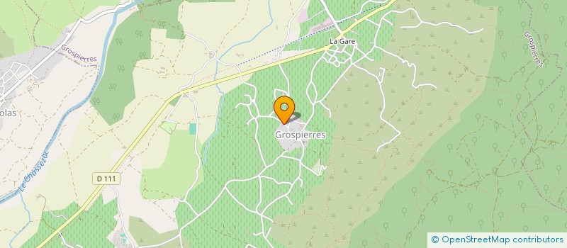 localisation de l'entreprise MONSIEUR PATRICK JUTIER  LABEAUME