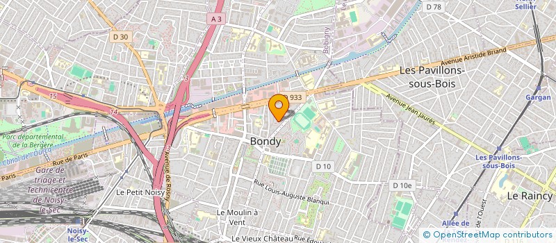 localisation de l'entreprise MONSIEUR PATRICK KABONGO  BONDY